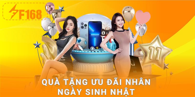 Quà tặng ưu đãi nhân ngày sinh nhật