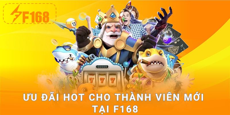 Ưu đãi hot cho thành viên mới tại F168